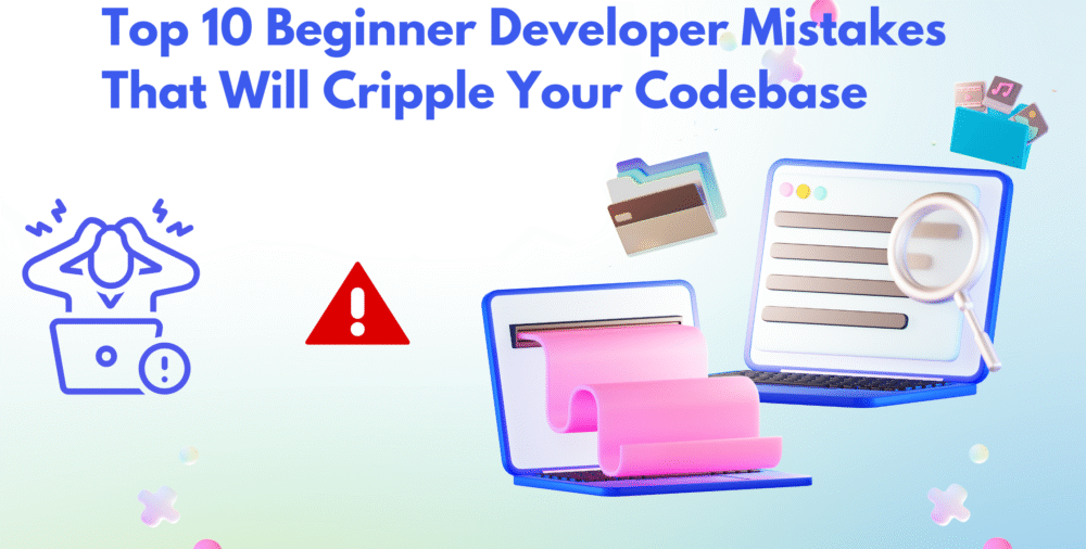 Top 10 Beginner Developer Mistakes That Will Cripple Your Codebase