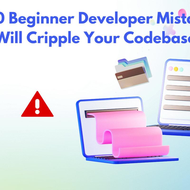 Top 10 Beginner Developer Mistakes That Will Cripple Your Codebase